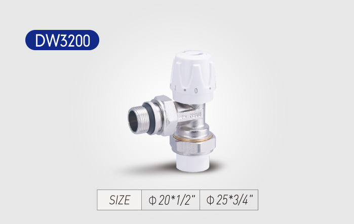PPR角式温控阀DW3200